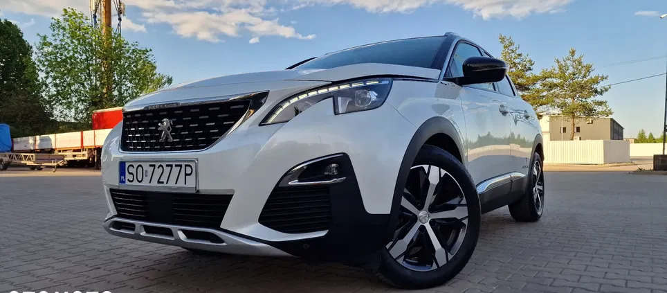 śląskie Peugeot 3008 cena 88888 przebieg: 64520, rok produkcji 2017 z Piaski